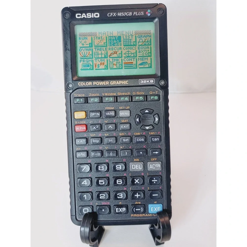 Casio CFX 9850GB Plus Color Power Graphing Calculator - TESTED‎ WORKS